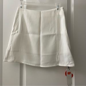 Cider White Mini Skirt NWT